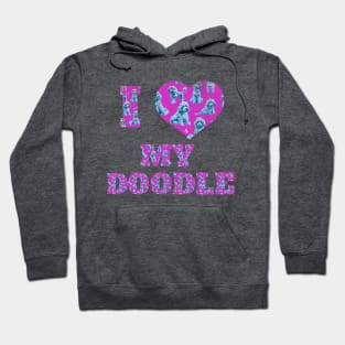 I Love My Doodle Puppy Dog Hoodie